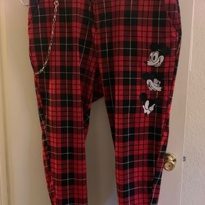 Disney Torrid Plaid Pants